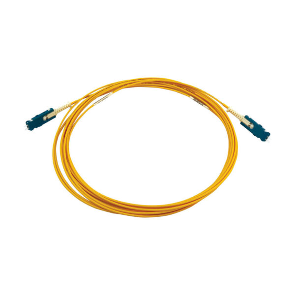 6648930e843bfe6ef11fd2c96f12600b Tripp Lite series 400G Singlemode 9/125 OS2 Fiber Optic Cable (Duplex SN-UPC M/M), LSZH, Yellow, 5 m (16.4 ft.)