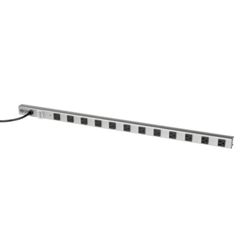Tripp Lite series 12-Outlet Power Strip with Surge Protection, 15 ft. (4.57 m) Cord, 1050 Joules, 36 in. length