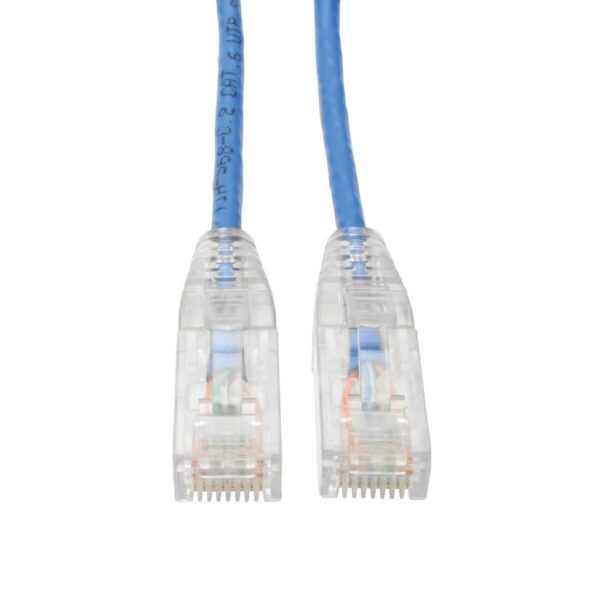 66be531c43e71c15567e237974eb16c8 Tripp Lite series Cat6 Gigabit Snagless Slim UTP Ethernet Cable (RJ45 M/M), PoE, Blue, 15 ft. (4.57 m)