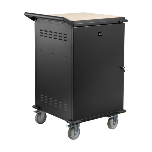Tripp Lite series Locking Storage Cart for Mobile Devices and AV Equipment - Black