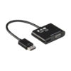 Tripp Lite series DisplayPort to VGA/HDMI All-in-One Converter Adapter, DP ver 1.2, 4K 30 Hz HDMI