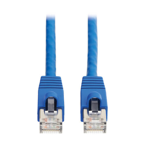 Tripp Lite series Cat8 40G Snagless SSTP Ethernet Cable (RJ45 M/M), PoE, Blue, 15 ft. (4.6 m)