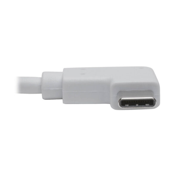 672825975e478e65db57243cb0388965 Tripp Lite series USB-C to VGA Adapter with Alternate Mode - DP 1.2, Right-Angle USB-C