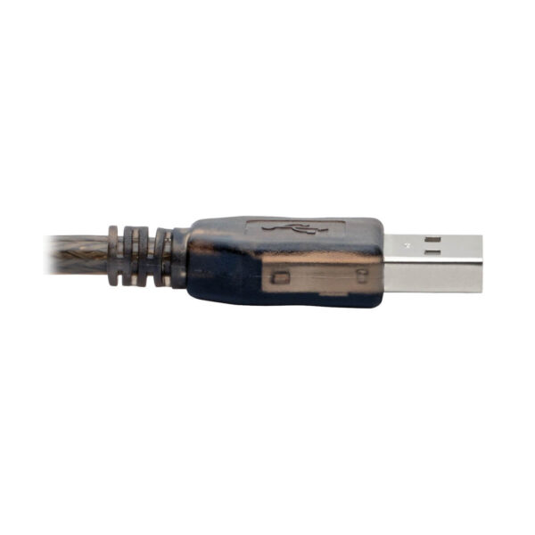 Tripp Lite series USB to RS485/RS422 FTDI Serial Adapter Cable with COM Retention (USB-A to DB9 M/M), 30-in. (76.2 cm)