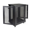 Tripp Lite series SmartRack 18U Mid-Depth Half-Height Rack Enclosure Cabinet