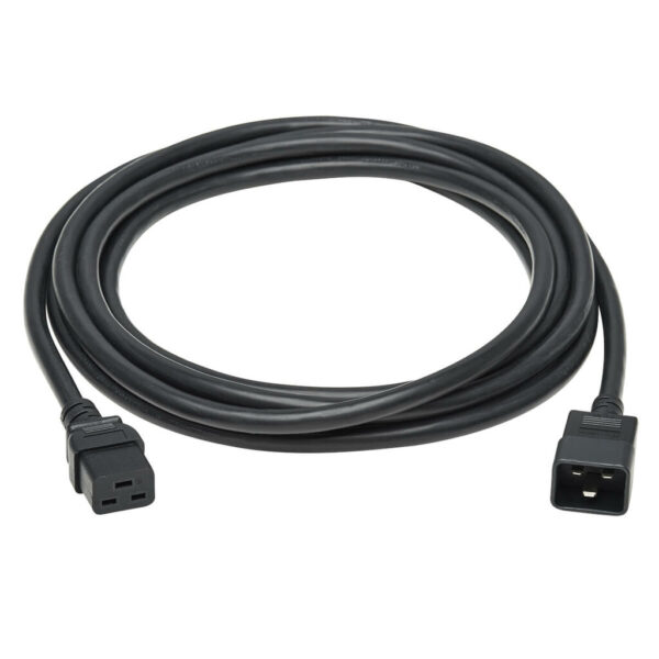 67ccac9afb6d49fd9670d6f8b28c7765 Tripp Lite series Power Extension Cord, C19 to C20 - Heavy-Duty, 20A, 250V, 12 AWG, 15 ft. (4.6 m), Black