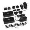 67fb6bdc2646bb55332ce1d20f11912c Tripp Lite series 2-Port HDMI over Cat6 Extender Kit, Transmitter/Receiver - 4K 60 Hz, HDR, 4:4:4, PoC, 230 ft. (70.1 m), TAA