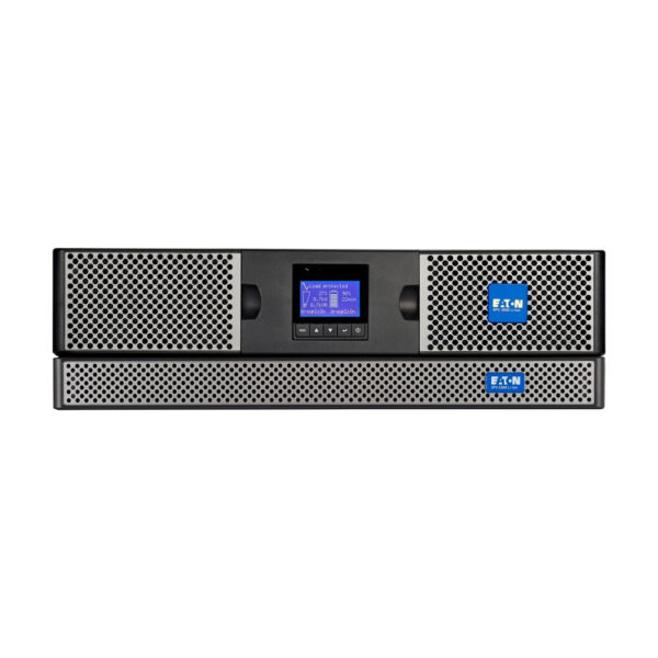 Eaton 9PX 3000VA 2700W 208V Double-Conversion UPS - L6-20P, 8 C13, 2 C19 Outlets, Lithium-ion Battery, 2U Rack/Tower - 9PX3000GRT-L