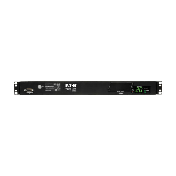 6823458e5414512aafc85b82685dcc0b Tripp Lite series 3.8kW Single-Phase Local Metered Automatic Transfer Switch PDU, Two 200-240V C20 Inlets, 8 C13 & 2 C19 Outputs, 1U, TAA
