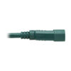 684fe066fda6d2d89237b0b3c502cba6 Tripp Lite series Heavy-Duty PDU Power Cord, C13 to C14 - 15A, 250V, 14 AWG, 3 ft. (0.91 m), Green