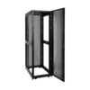 Tripp Lite series 45U SmartRack Mid-Depth Rack Enclosure Cabinet with doors & side panels