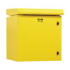 Tripp Lite series SmartRack Industrial Enclosure - NEMA 3R, Wall Mount, Metal, Locking, Fan With Thermal Switch, 23 in. Depth, 12U, Yellow