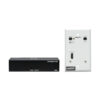 Tripp Lite series HDMI over Cat6 Extender Kit, Box Transmitter/Wall Plate Receiver, 4K 60 Hz, 4:4:4, IR, PoC, HDR, HDCP 2.2, 230 ft., TAA