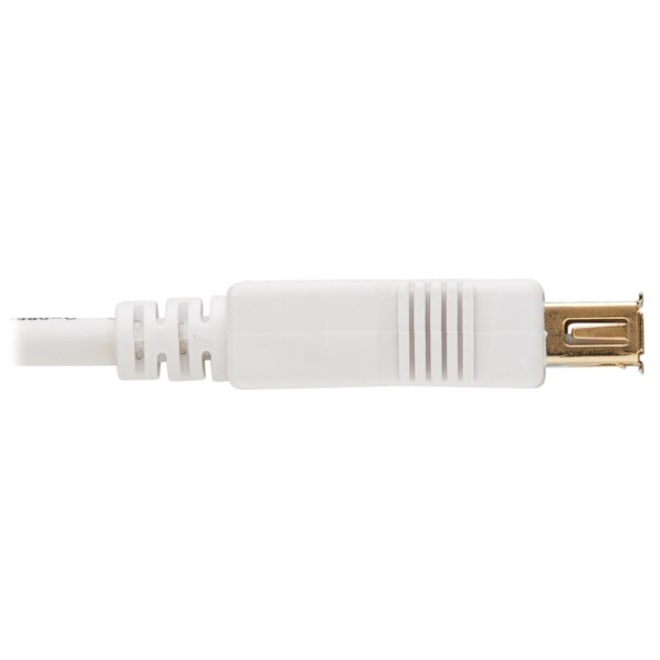 Tripp Lite series Safe-IT USB 2.0 Antibacterial Extension Cable (A M/F), USB 2.0, White, 6 ft. (1.83 m)