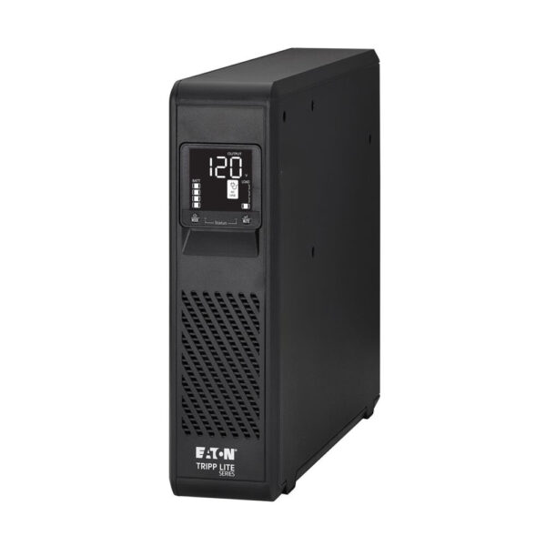 Tripp Lite 1500VA 1050W 120V Line-Interactive Pure Sine Wave Cloud-Connected UPS - 10 NEMA 5-15R Outlets, LCD, 5-15P Plug, Tower - SMART1500PSRTNC