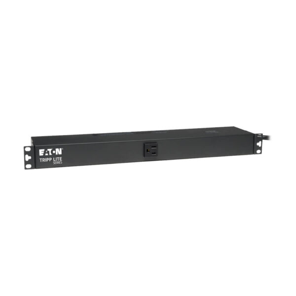 6915de1a2ebeaef909a08511dd0670f9 Tripp Lite series 1.8kW Single-Phase 120V Basic PDU, 13 NEMA 5-15R Outlets, NEMA 5-15P Input, 15 ft. (4.57 m) Cord, 1U Rack-Mount