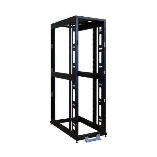 Tripp Lite series 42U SmartRack 4-Post Mid-Depth Open Frame Rack - no sides or doors