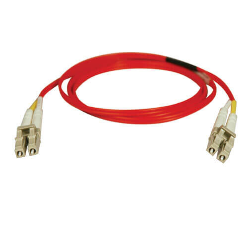6924ae04ccfb2c9e25d9bdb141b3d48e Tripp Lite series Duplex Multimode 62.5/125 Fiber Patch Cable (LC/LC) - Red, 15M (50 ft.)