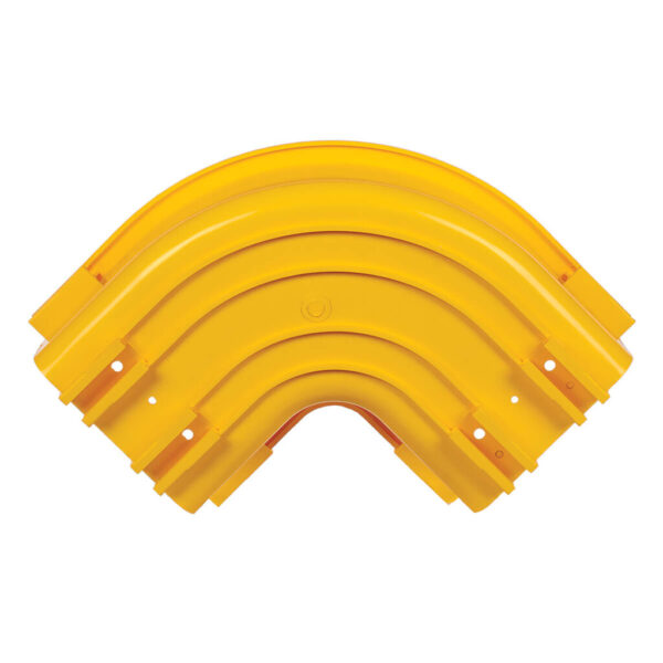 Tripp Lite series Toolless Horizontal 90-Degree Elbow for Fiber Routing System, 120 mm (5 in.)