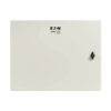 Tripp Lite series SmartRack Industrial Enclosure with Lock - NEMA 4, Wall Mount, Metal Construction, Hinged Back, 32 in. Depth, 9U, Gray