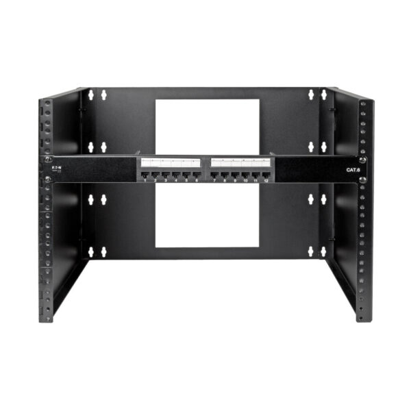 Tripp Lite series 8U Wall-Mount Bracket for Small Switches and Patch Panels, Hinged