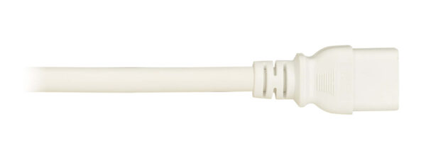 Tripp Lite series PDU Power Cords, C19 to P-Lock C20 - Heavy-Duty, 20A, 250V, 12 AWG, 6 ft. (1.8 m), White, 6 Pack