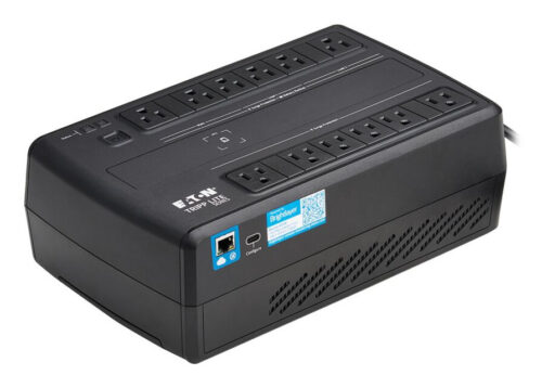 Tripp Lite 750VA 450W 120V Line-Interactive Cloud-Connected UPS, 12 5-15R Outlets (6 Surge-Only), 5-15P Plug, Desktop - AVR750UNC