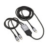 Tripp Lite series 2-in-1 USB-C Charging Cable (M/2xM) - 100W PD Charging, 6 ft. (1.8 m)