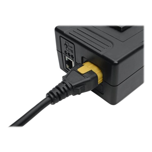 Tripp Lite series Plug-Lock Inserts, C13 Power Cord to C14 Outlet, Yellow, 100 Pack
