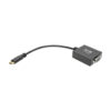 Tripp Lite series Mini HDMI to VGA Adapter Video Converter, (M/F), 6-in. (15.24 cm), TAA