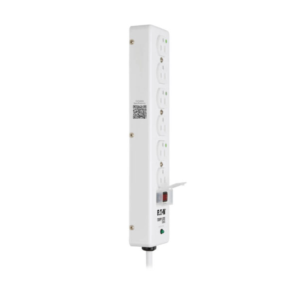 69e1d87ee40a7353beba7a84838f3c87 Tripp Lite series Hospital-Grade Surge Protector with 6 Hospital-Grade Outlets, 6 ft. (1.83 m) Cord, 1050 Joules, UL 1363, Not for Patient-Care Rooms