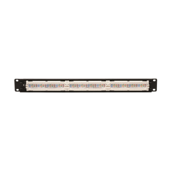 Tripp Lite series 24-Port 1U Rack-Mount Cat6/Cat5 110 Patch Panel, 568B, RJ45 Ethernet, TAA