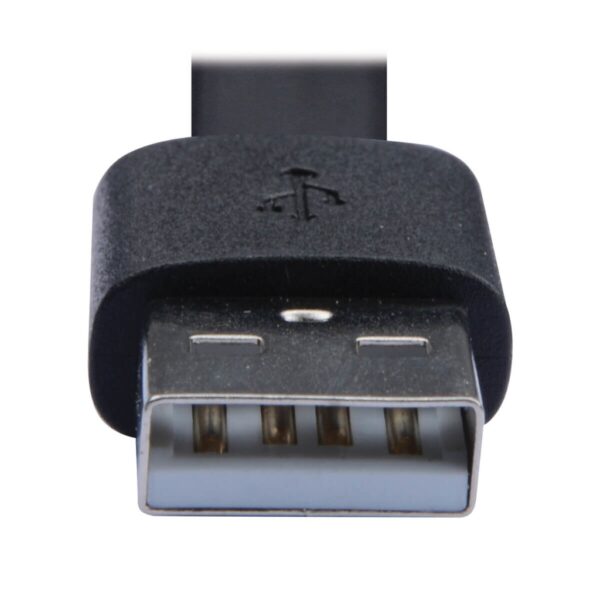 Tripp Lite series USB-A to USB-C Flat Cable - M/M, USB 2.0, Black, 6 ft. (1.83 m)
