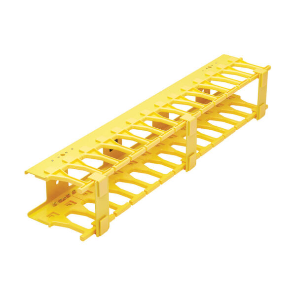 6a247b9742628594a8b578497d5be9d7 Tripp Lite series High-Capacity Vertical Cable Manager - Double Finger Duct, Yellow, 6 ft. (1.8 m)