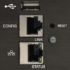 Eaton 3.7kW Single-Phase 208/230V Monitored PDU - LX Platform, 20 C13, 4 C19 Outlets, C20 Input with L6-20P Adapter, 0U 1778mm Height, TAA