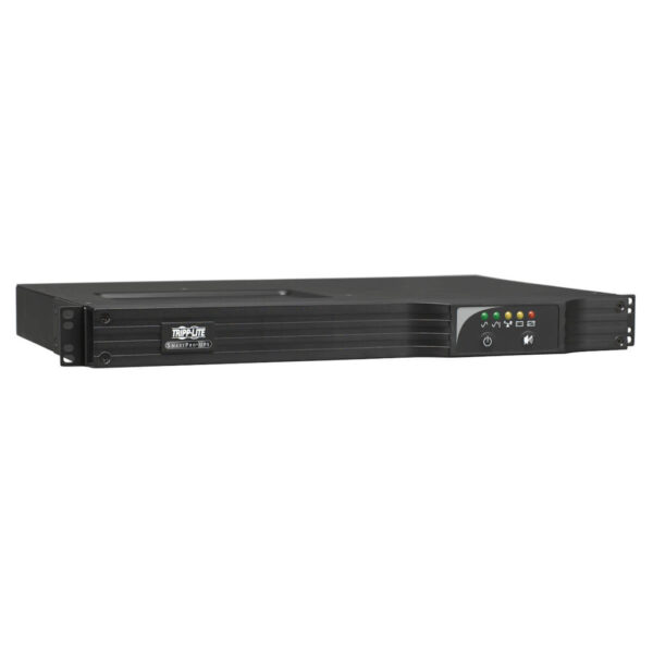 Tripp Lite SmartPro 120V 750VA 600W Line-Interactive Sine Wave UPS, 1U Rack/Vertical, Pre-installed WEBCARDLX Network Interface, TAA - SMART750RM1UN