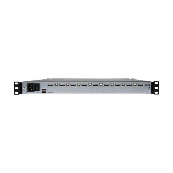 Tripp Lite series 8-Port NetDirector DisplayPort KVM Switch Console with 17 in. LCD, Dual Rail, 1U Rack-Mount, TAA