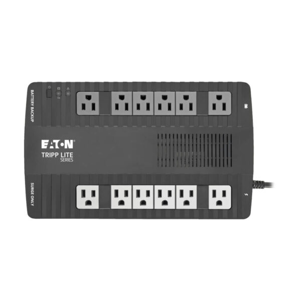 Tripp Lite series 900VA 480W Line-Interactive UPS - 12 NEMA 5-15R Outlets, AVR, 120V, 50/60 Hz, USB, Desktop/Wall Mount
