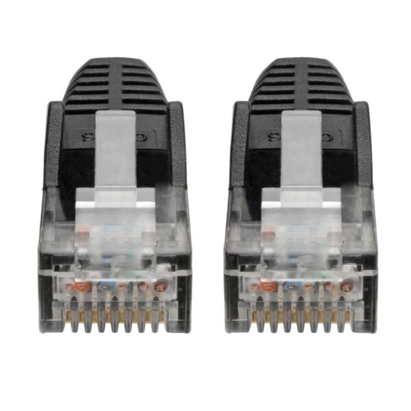 Tripp Lite series Cat6 Gigabit Snagless Molded (UTP) Ethernet Cable (RJ45 M/M), PoE, Black, 35 ft. (10.67 m)
