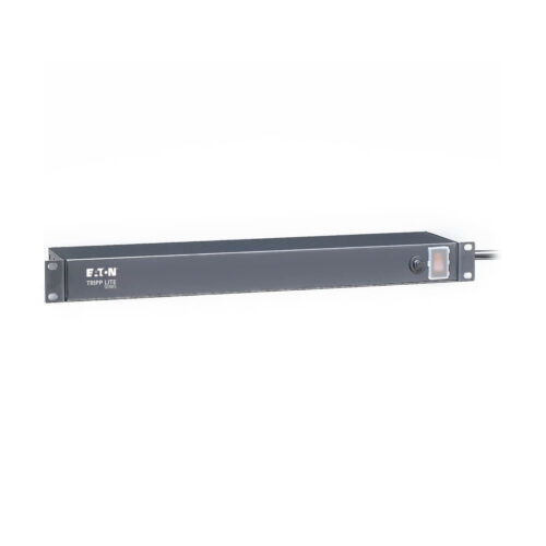Tripp Lite series 1U Rack-Mount Network Server Power Strip, 120V, 15A, 6-Outlet (Rear-Facing), 15 ft. (4.57 m) Cord