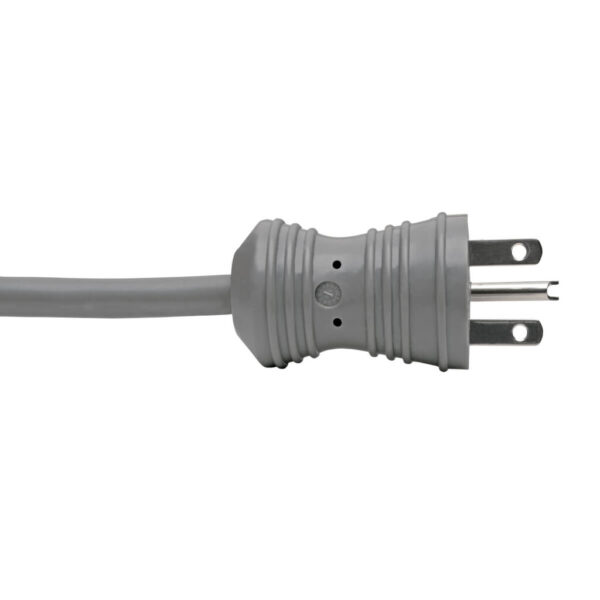 6b94128cc1e4eb8fe8af51a4879837be Tripp Lite series Hospital-Grade Power Cord, NEMA 6-15P to C19 - Heavy-Duty, Green Dot, 15A, 250V, 14 AWG, 6 ft. (1.83 m), Gray