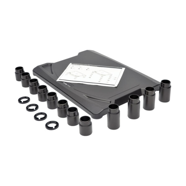 6b9b0f1805c30ba67fd14ef9e50386d2 Tripp Lite series Universal Monitor Riser, Height-Adjustable, Black, TAA