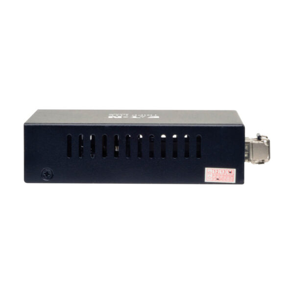 6bb7c069902e84aeb8e9e434a5446399 Tripp Lite series 10/100/1000 LC Multimode Fiber to Ethernet Media Converter, 550M, 850nm