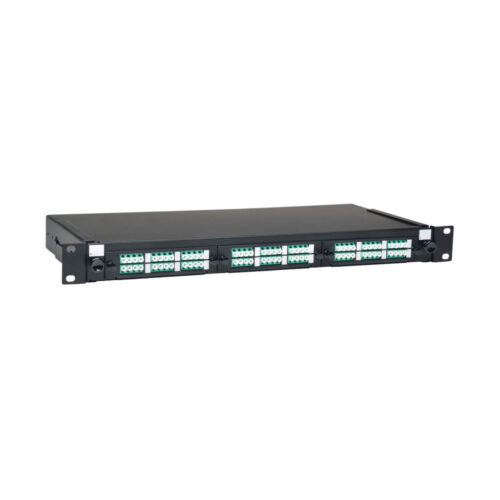 Tripp Lite series 36-Port Fiber Patch Panel Enclosure, 1U Rack-Mount (LC/LC)