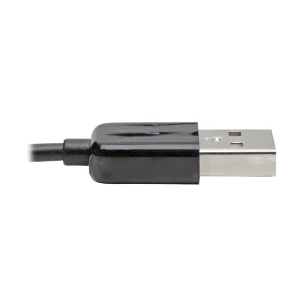 Tripp Lite series USB 2.0 Ethernet NIC Adapter - 10/100 Mbps, RJ45, Black