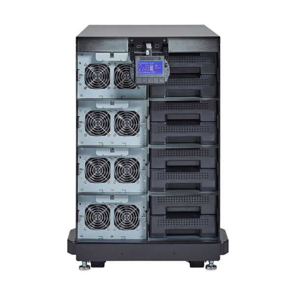 Eaton 9PXM 4-16kVA 208/240V Split-Phase Modular Scalable Double-Conversion UPS Cabinet, Hardwired Input / Output, 14U, TAA - 9PXM08AAXXX