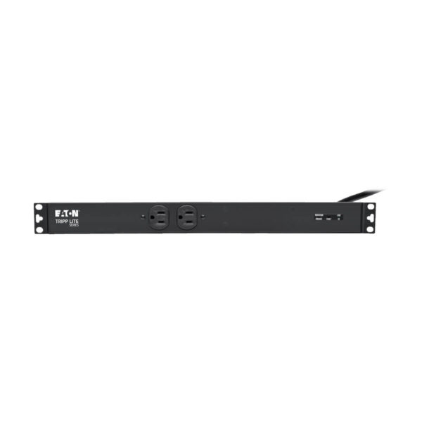 6c38af4afa15131aade7290173784cc7 Tripp Lite 2kW 120V 1-Phase Basic PDU with ISOBAR - 3840 Joules, 14 Outlets, L5-20P Input (5-20P Adapter), 15 ft. Cord, 1U - PDUH20-ISO