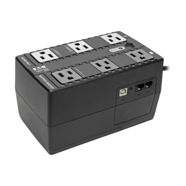 6c4ccdad2162400d6ed33a550745014c Tripp Lite series 350VA 210W Standby UPS - 6 NEMA 5-15R Outlets, 120V, 50/60 Hz, 5-15P Plug, ENERGY STAR, Desktop/Wall