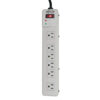 6c4fbbb62af2da5cf6a06d82e4147dbe Tripp Lite series Protect It! Surge Protector with 6 Right-Angle Outlets, 6 ft. (1.83 m) Cord, 1340 Joules, Diagnostic LEDs, Metal Case