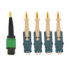 6c5f6016cf627bc491480f8ef3fed3af Tripp Lite series 40/100/400G Singlemode 9/125 OS2 Breakout Fiber Optic Cable (12F MTP/MPO-APC to 4x Duplex SN-UPC F/M), LSZH, Yellow, 2 m (6.6 ft.)